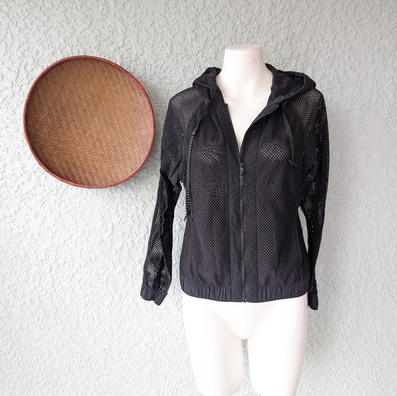 Lululemon Relaxed Fit Mesh Jacket women's size‎ 2 - Picture 5 of 7